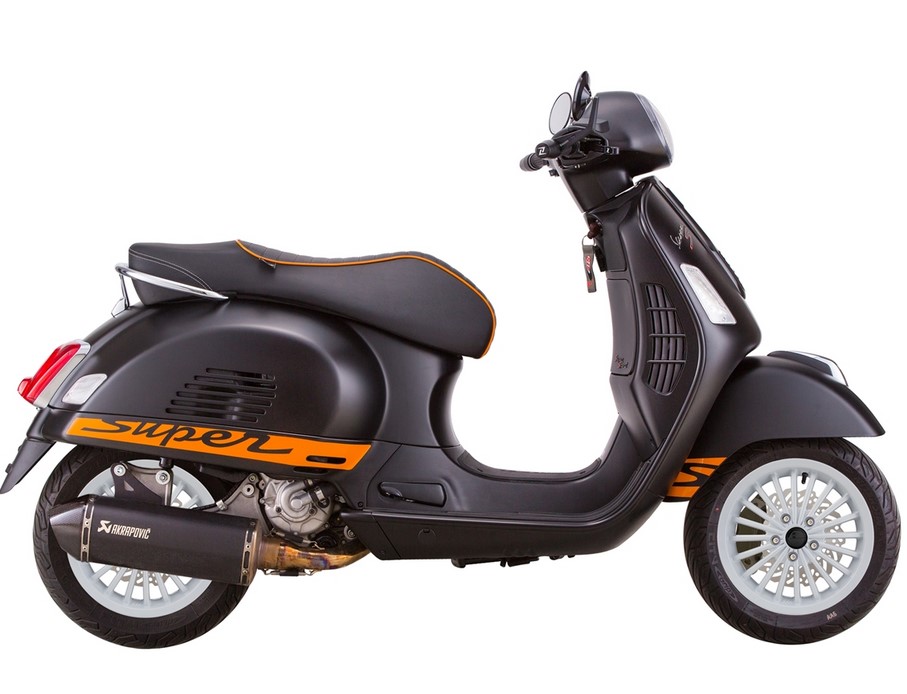 Jante avant/arrière pour Vespa GTS/GTS Super/GTV/GT 60/GT/GT L 125-300ccm, blanche