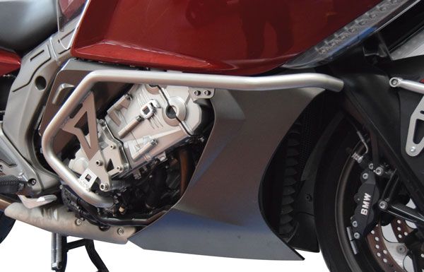Crashbarre pour BMW K 1600 GT /GTL (10-16), gris, droite
