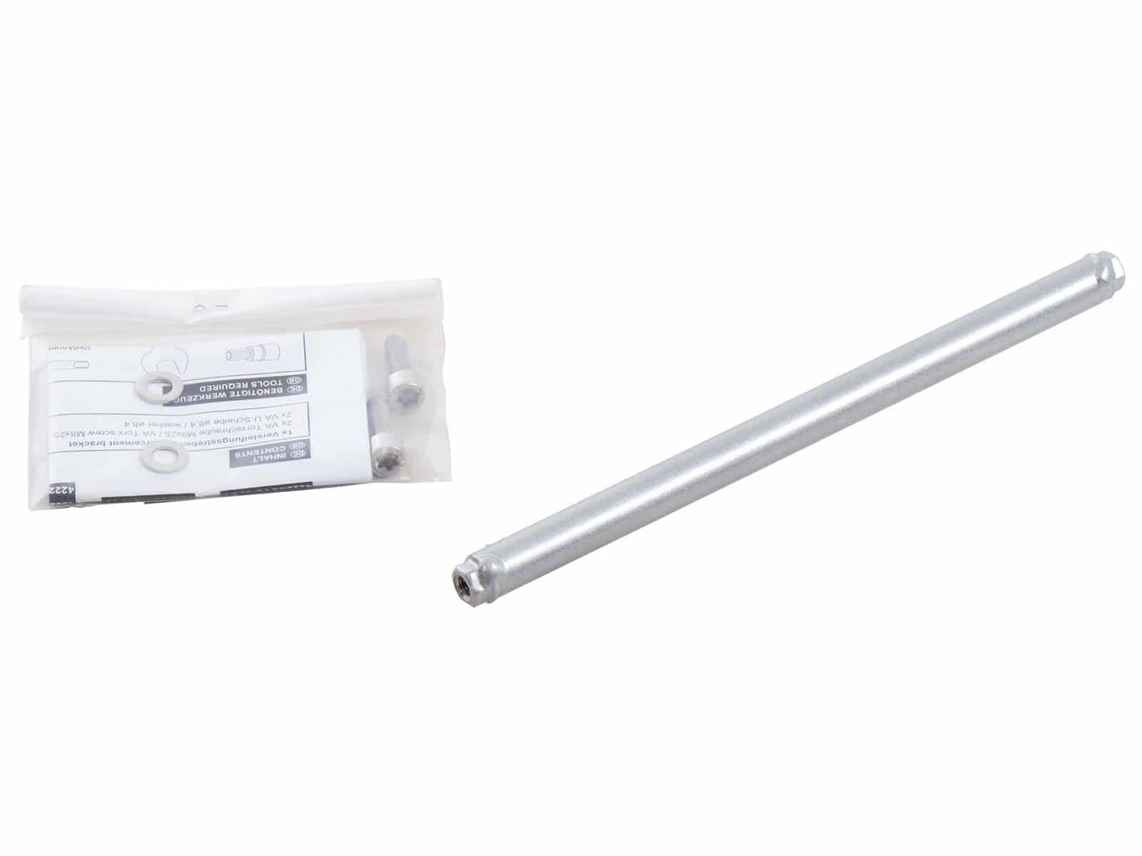 Entretoise de renfort argentée pour l'arceau de protection du moteur pour BMW R 1250 R (19-) Hepco & Becker