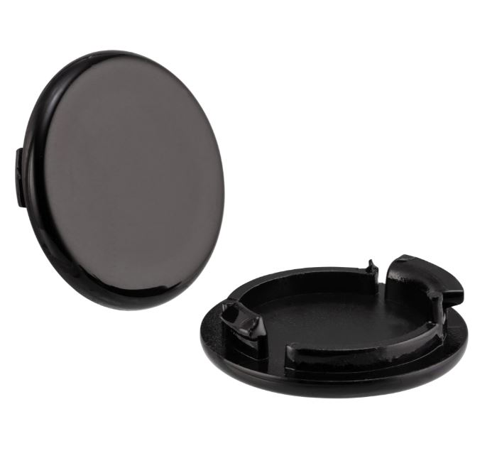 Cache trou de rétroviseur gauche & droite pour Vespa GTS/GTS Super 125 /300ccm (2023-), noir 94