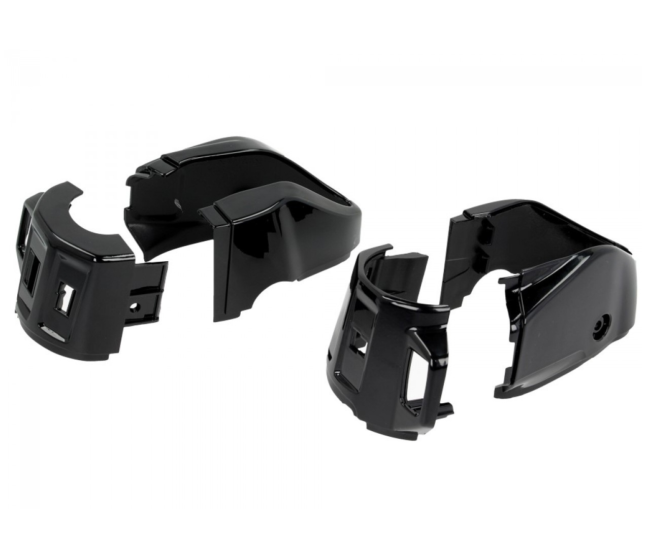 Boîtier d'interrupteur, noir brillant pour Vespa Primavera / Sprint (50ccm)