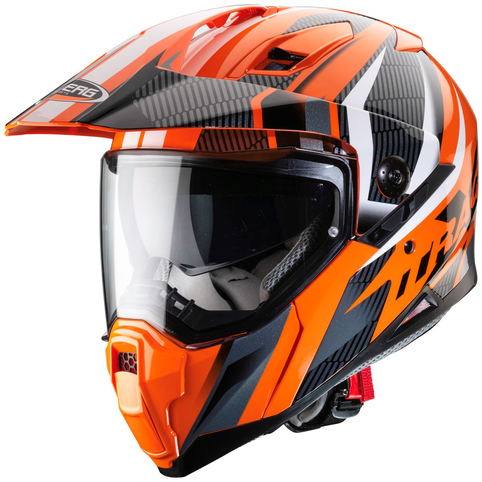 Caberg casque Xtrace Savana, orange/noir