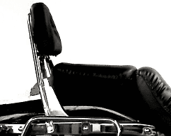 Sissybar sans porte-bagages chromé pour Honda VT 1100 C (87-93) Hepco & Becker