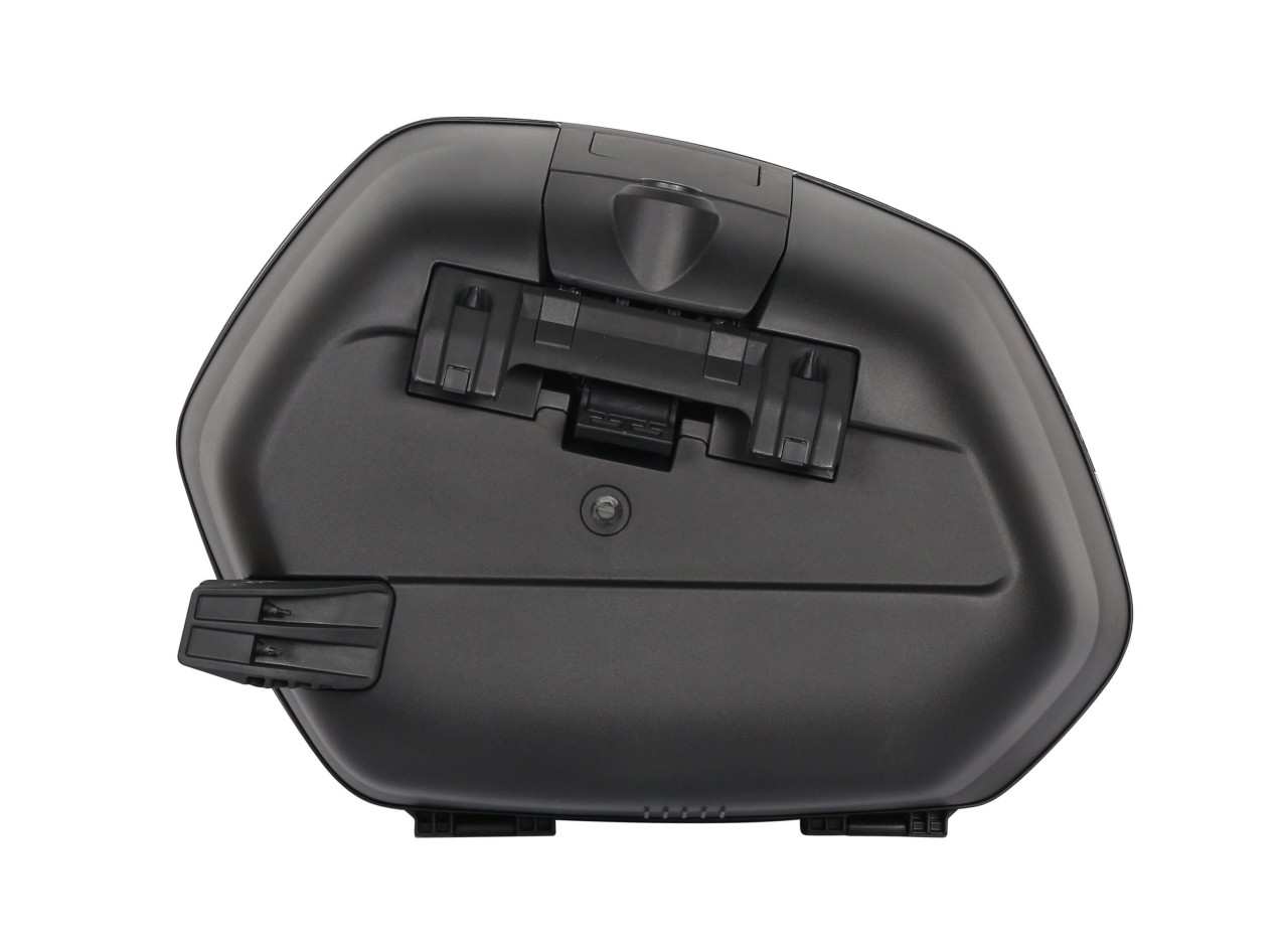 Lot de valises latérales Shad SH35, aluminium / noir, 35 l