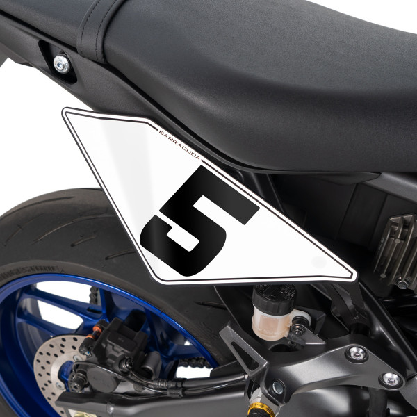 Plaque d'immatriculation pour Yamaha MT-09 (21-) - Barracuda