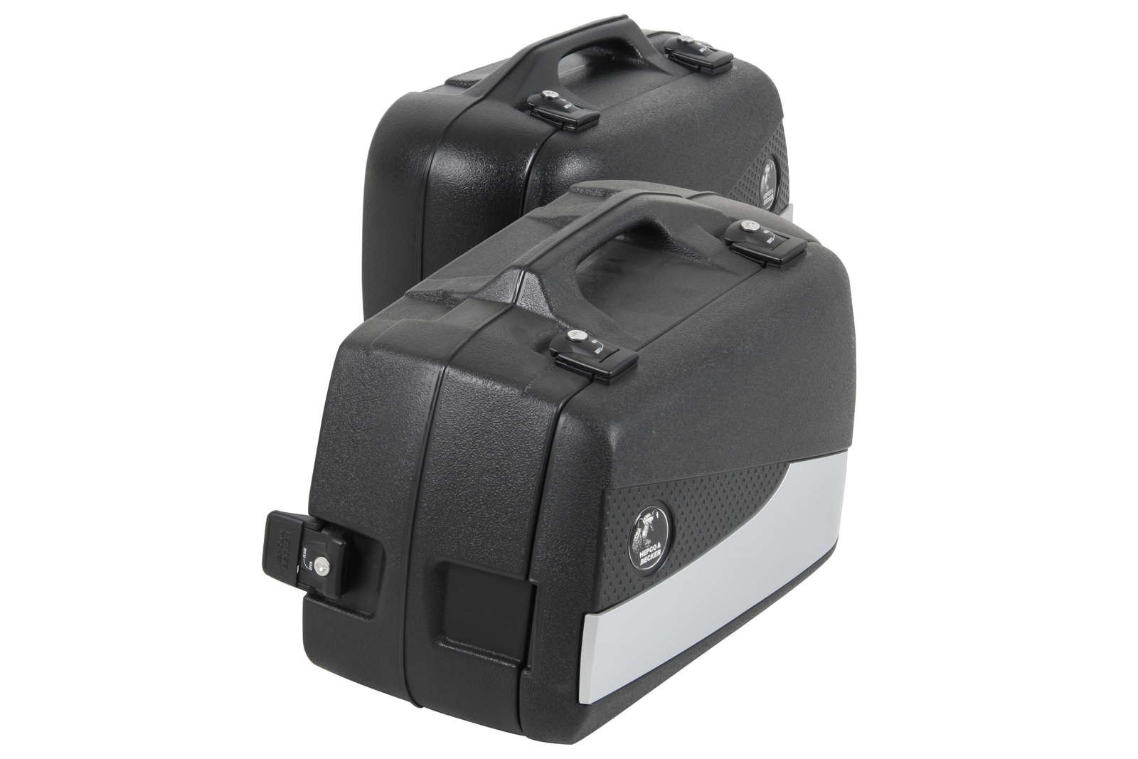 Kit de valises latérales Junior Flash Enduro 40 droite / 30 gauche Hepco & Becker