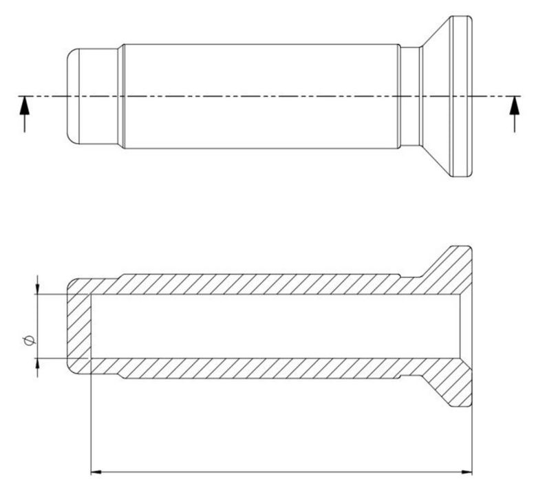 Poignées RIZOMA Urlo RS Ø 22/24 mm L 128 mm pour Vespa GTS/GTS Super/GTV, noir anodisé