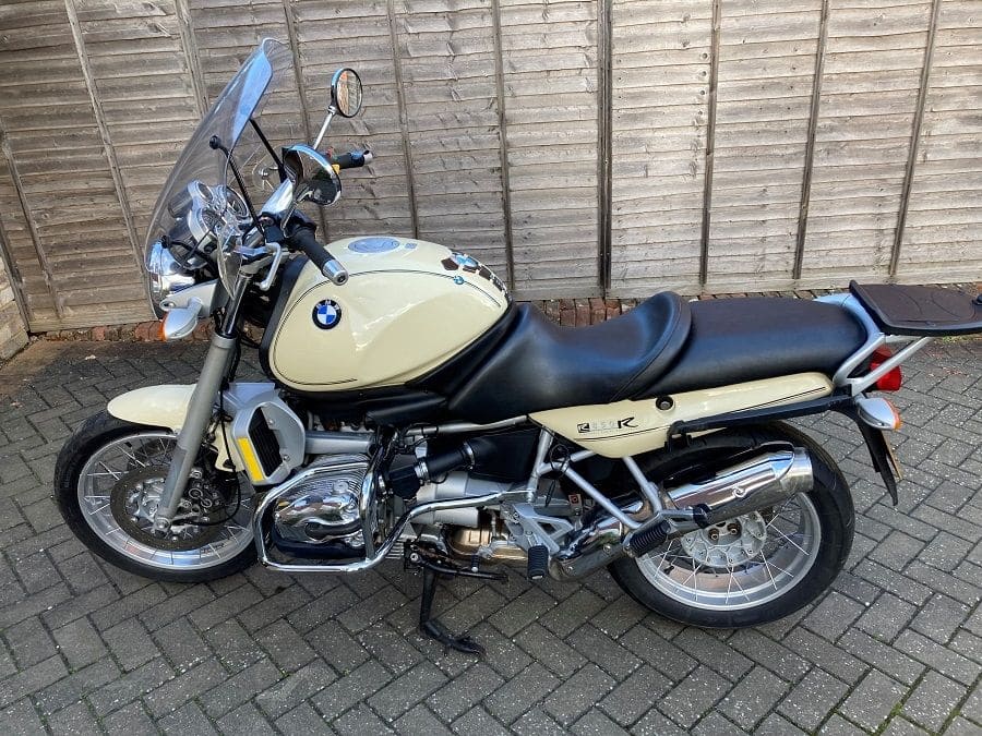 Arceau de protection moteur chromé pour BMW R 850 R (94-02)/R 1100 R (94-99) Hepco & Becker