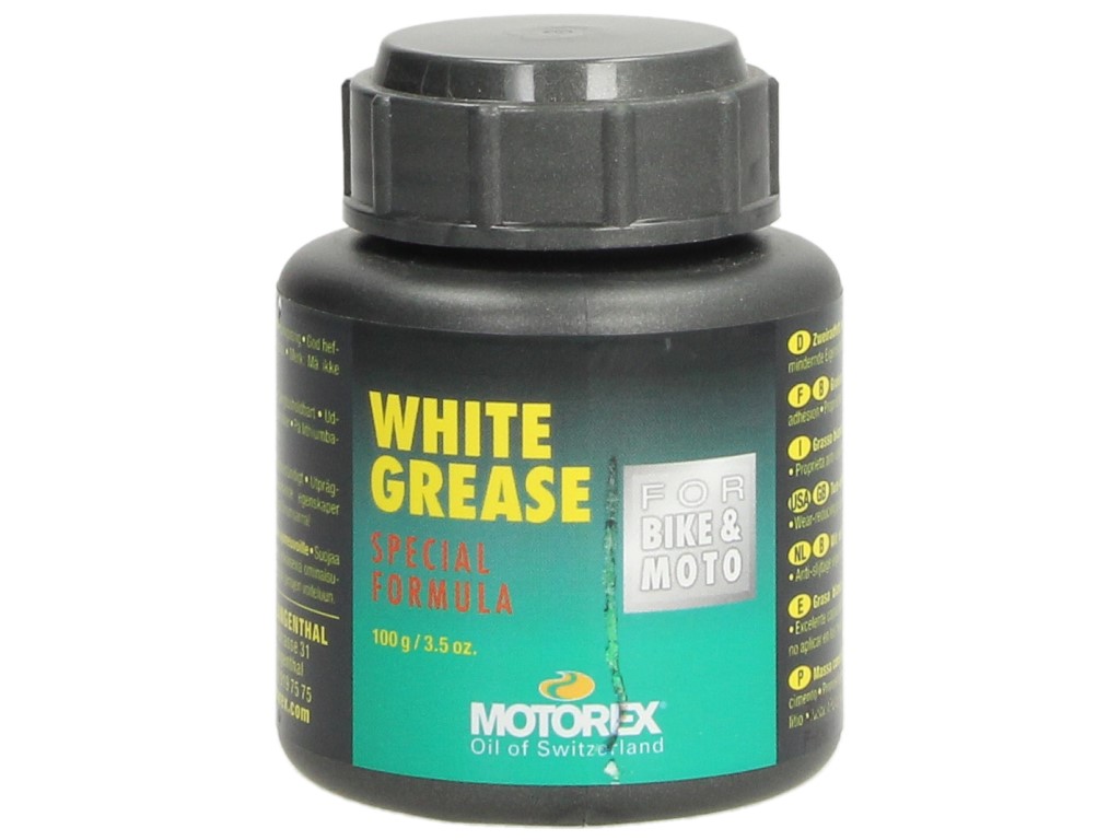 Graisses Motorex / Huiles lubrifiantes, White Grease 628, 100 g