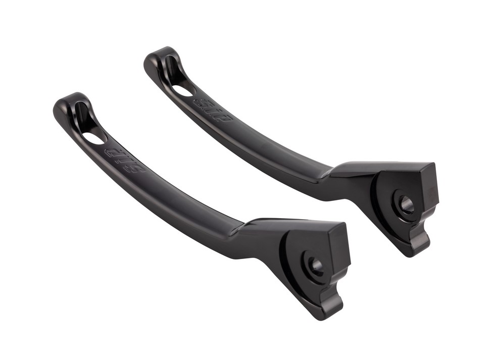 Jeu de leviers de frein sport pour Vespa, droite et gauche, noir