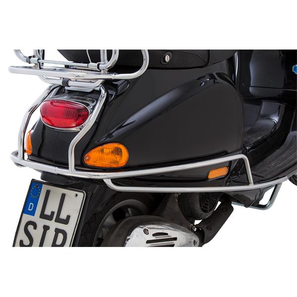 Arceau arrière chromé pour Vespa ET2/ET4/LX/LXV/S 50-150ccm Cuppini