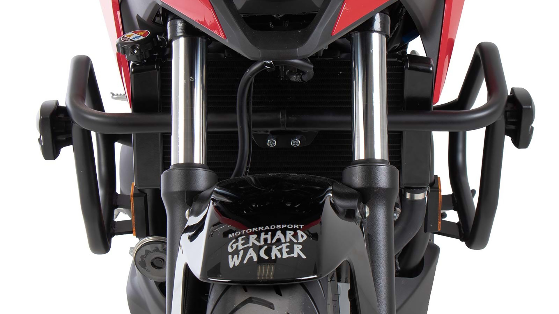 Arceau de protection moteur avec protectionpad noir pour Honda NC 750 X /DCT (21-) Hepco & Becker