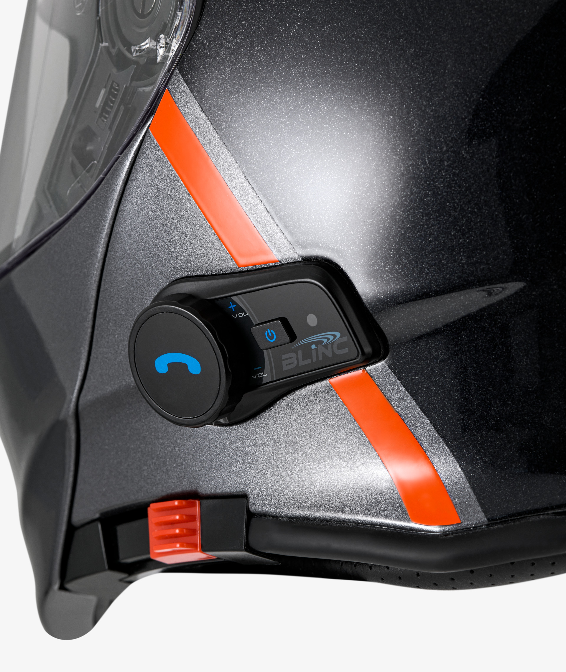 Casque Moto Guzzi "Modular BT" noir avec Bluetooth