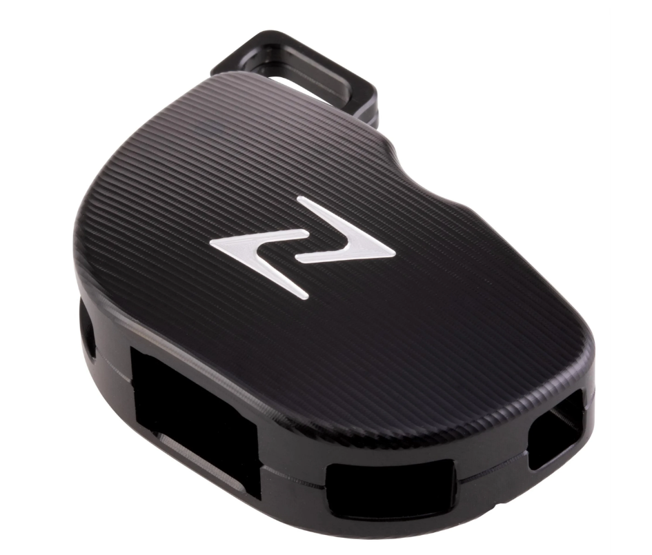 Boîtier de clés pour Vespa, aluminium noir