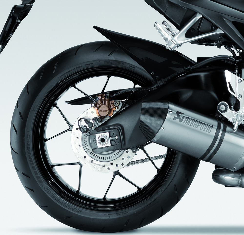 Garde-boue arrière Graphite Black NHB01 Original Honda CBR1000RR Fireblade / SP