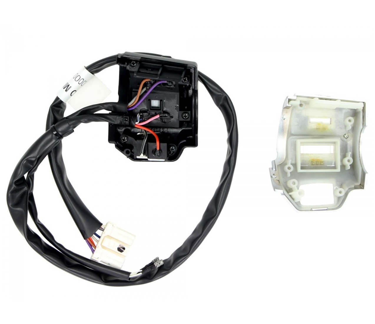 Boîtier d'interrupteur, noir mat pour Vespa Primavera / Sprint