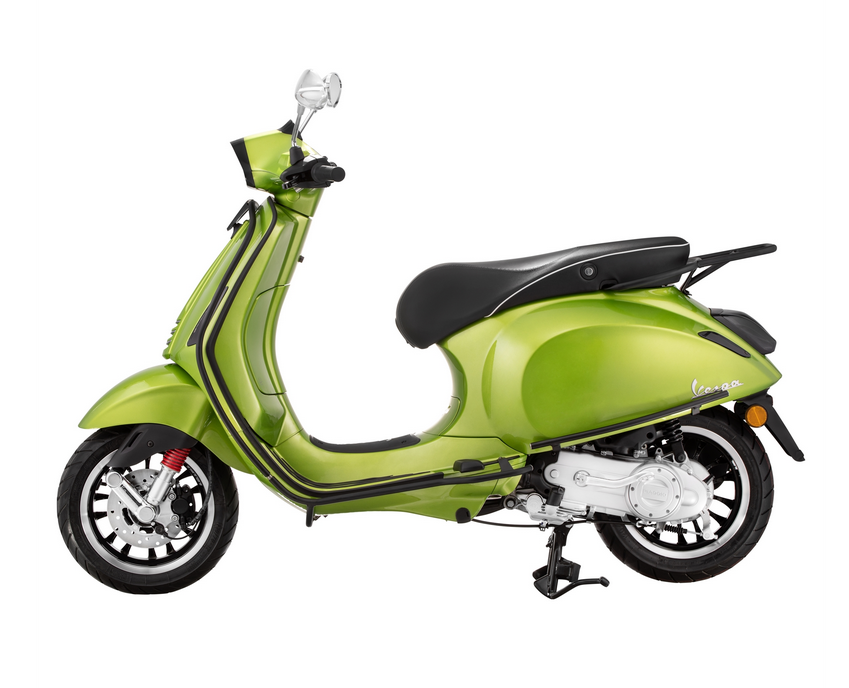 Pont à bagages arrière pour Vespa Primavera /Sprint /Elettrica 50-150ccm, noir mat