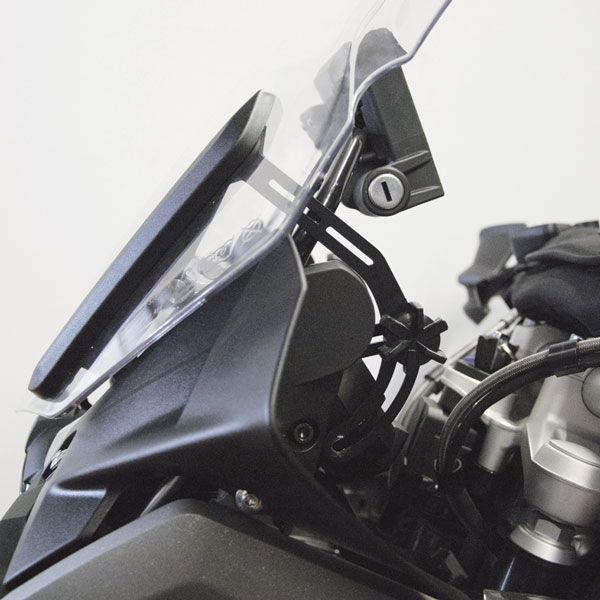 Renfort de pare-brise pour BMW R 1200 GS LC /Adventure LC, R 1250 GS, noir