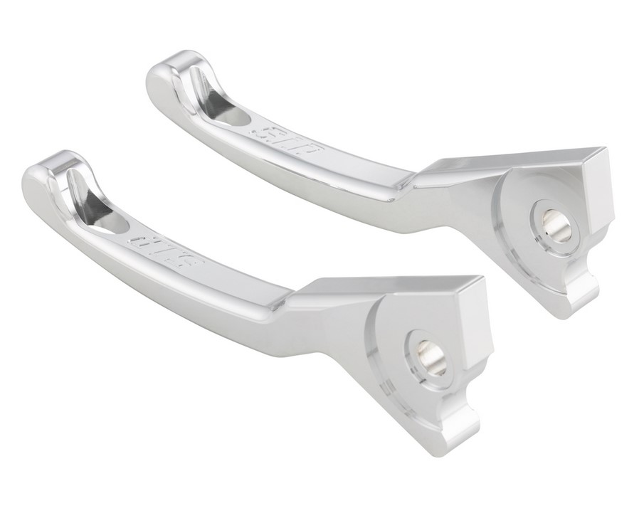 Leviers de frein Shorty pour Vespa, droite et gauche, chrome