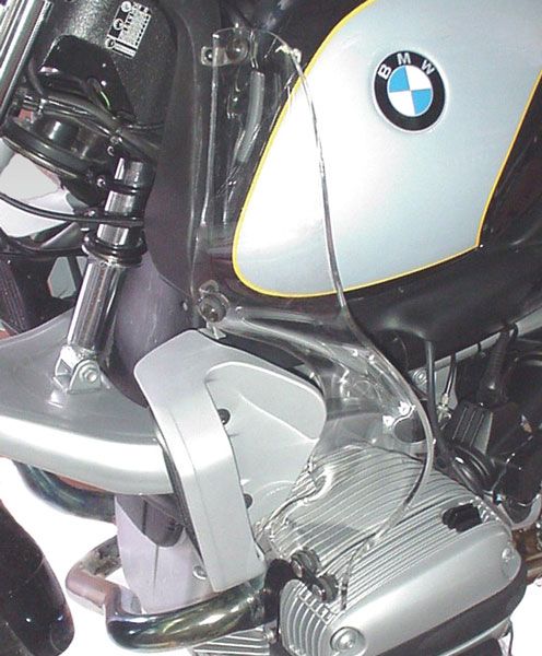 Protège-jambes pour BMW R 850 R /R 1100 R (94-02), paire, transparent