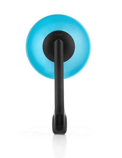 Rétroviseur d'extrémité de guidon RIZOMA E-POP gauche ou droit pour Vespa, noir/bleu
