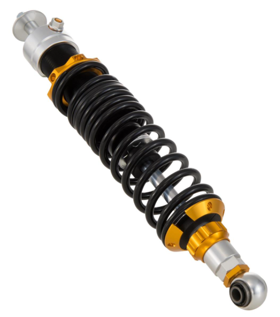 Amortisseur arrière pour Vespa Primavera/Sprint 125-150ccm ('14-), noir/argent/orange