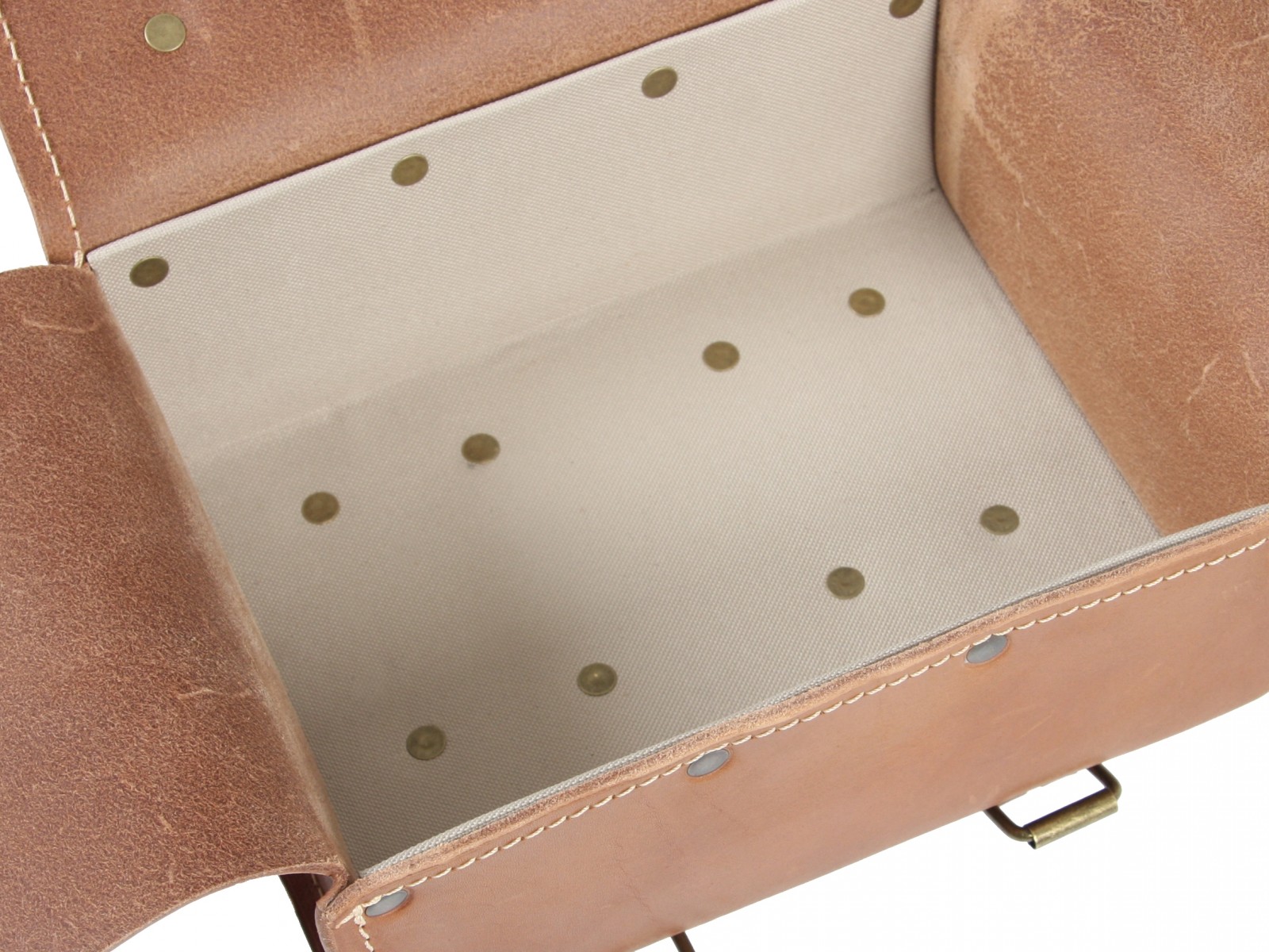 Sacoche arrière en cuir LEGACY Hepco & Becker