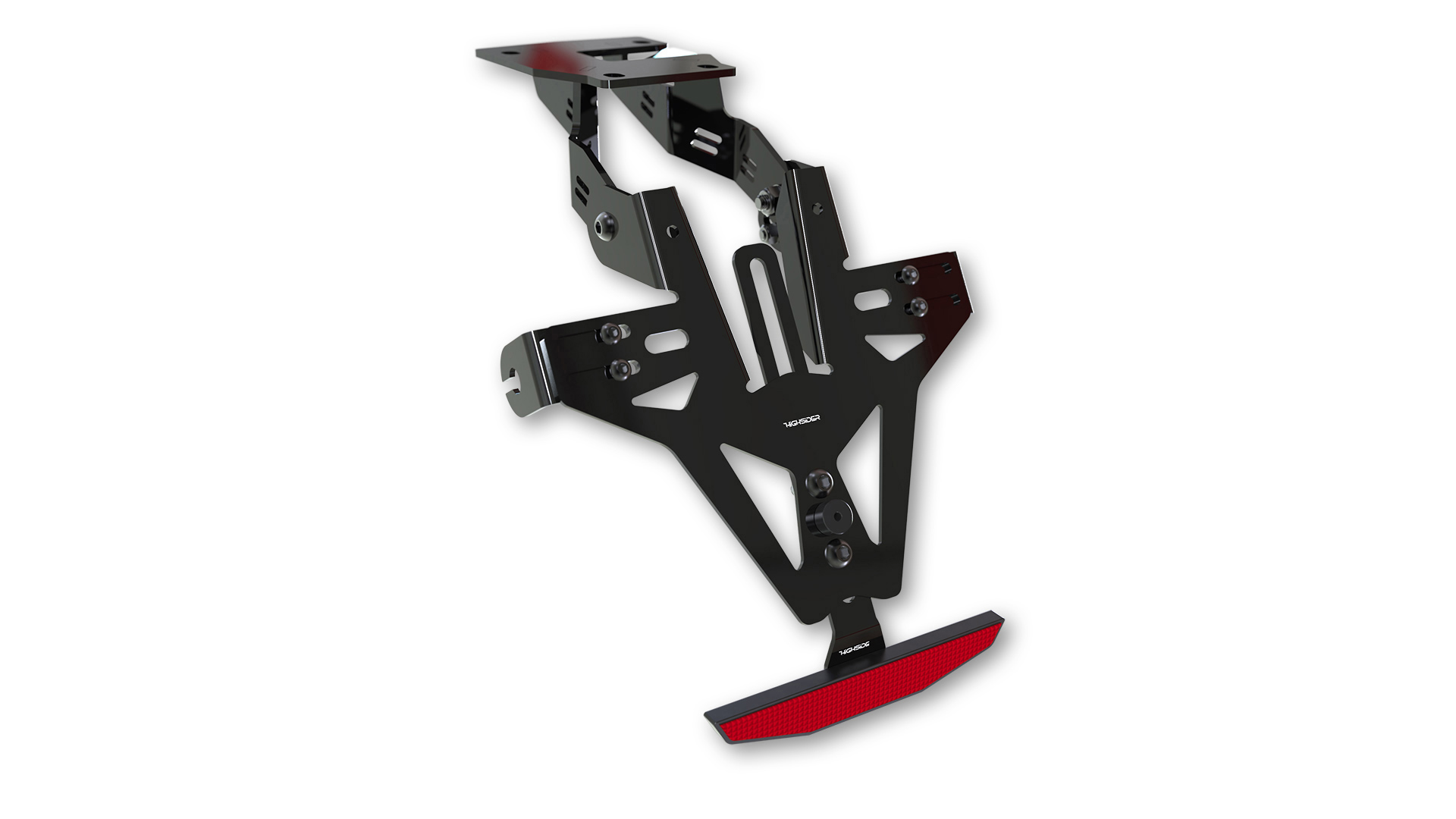 Support de plaque court avec éclairage de plaque pour Aprilia RS 660 20- / Tuono 660 21-