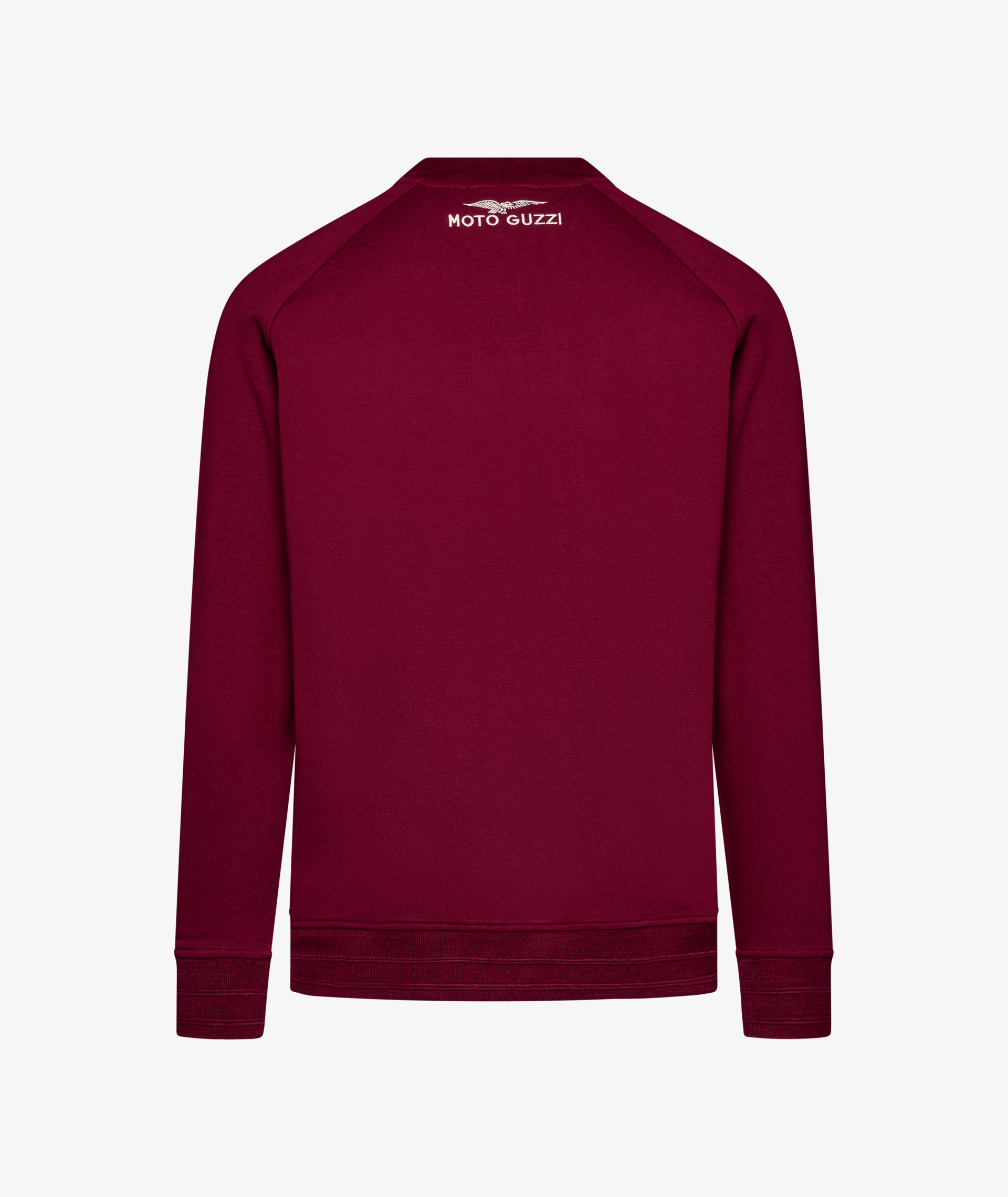 Sweat-shirt Moto Guzzi unisexe "Heritage" bordeaux