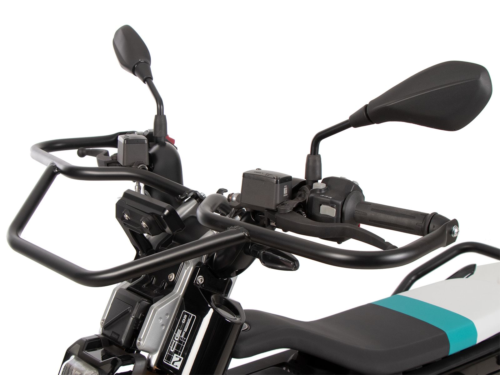 Barre de protection avant noire pour BMW CE 02 (23-) Hepco & Becker