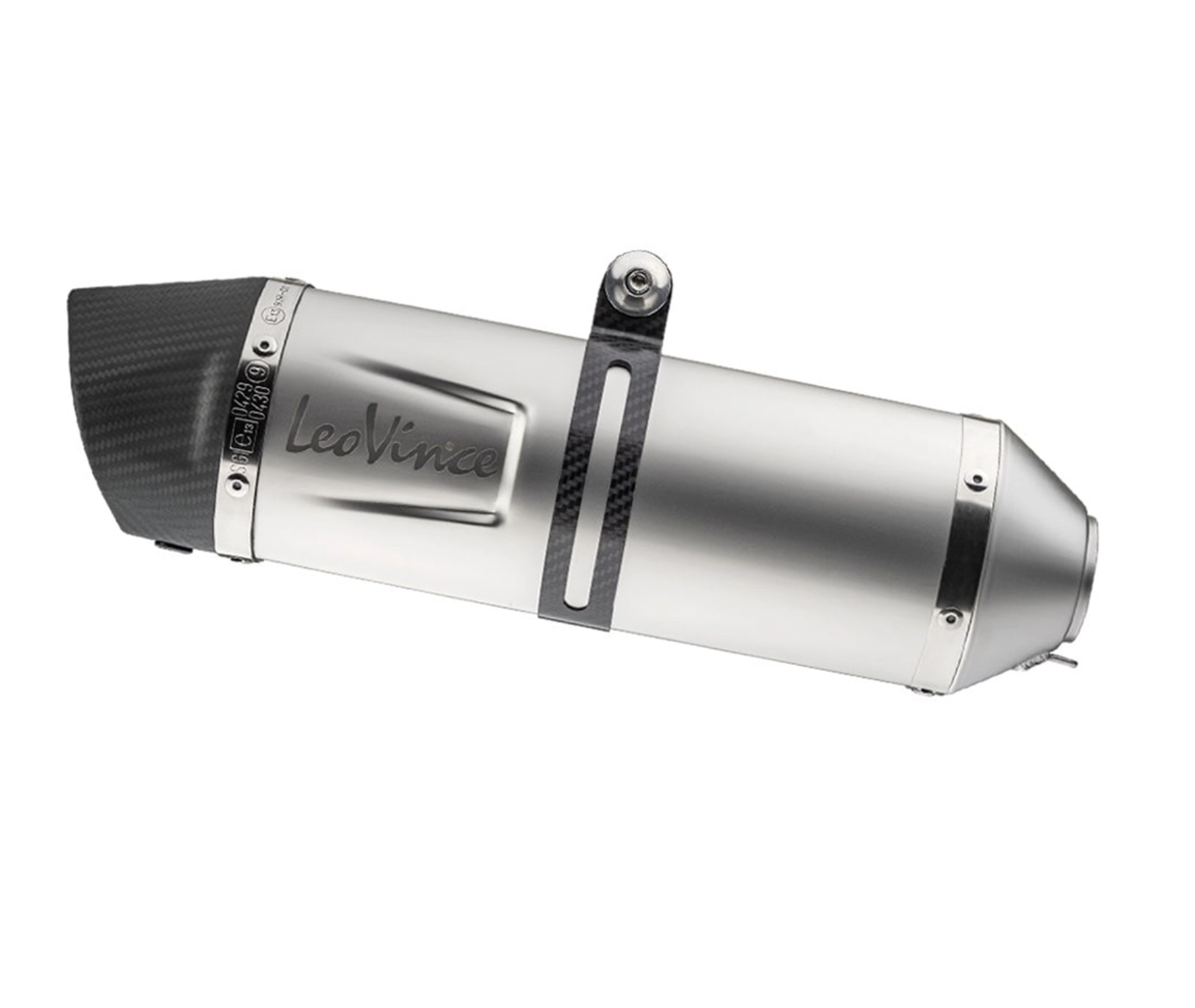 LeoVince système d?èchappement LV One Evo, acier inoxydable, argent, système complet, pour Vespa 300 GTS Euro 5