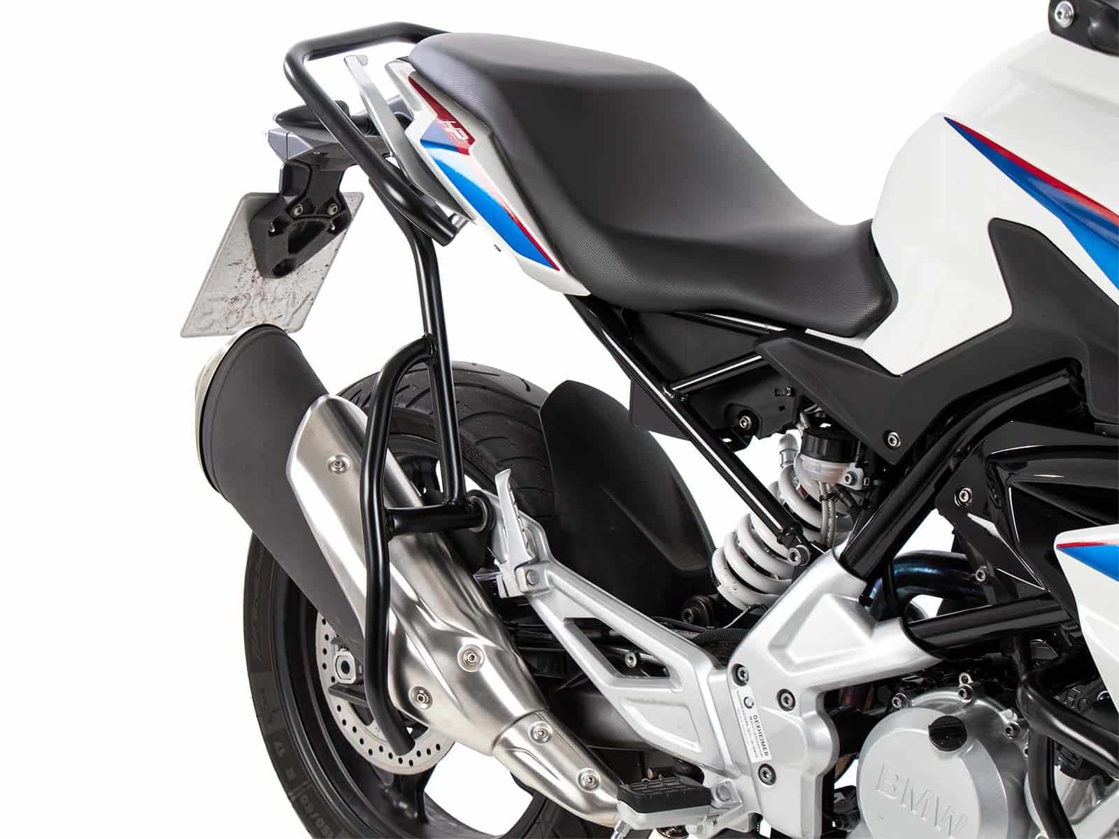 Arceau de protection arrière supplémentaire noir pour BMW G 310 R (16-) Hepco & Becker
