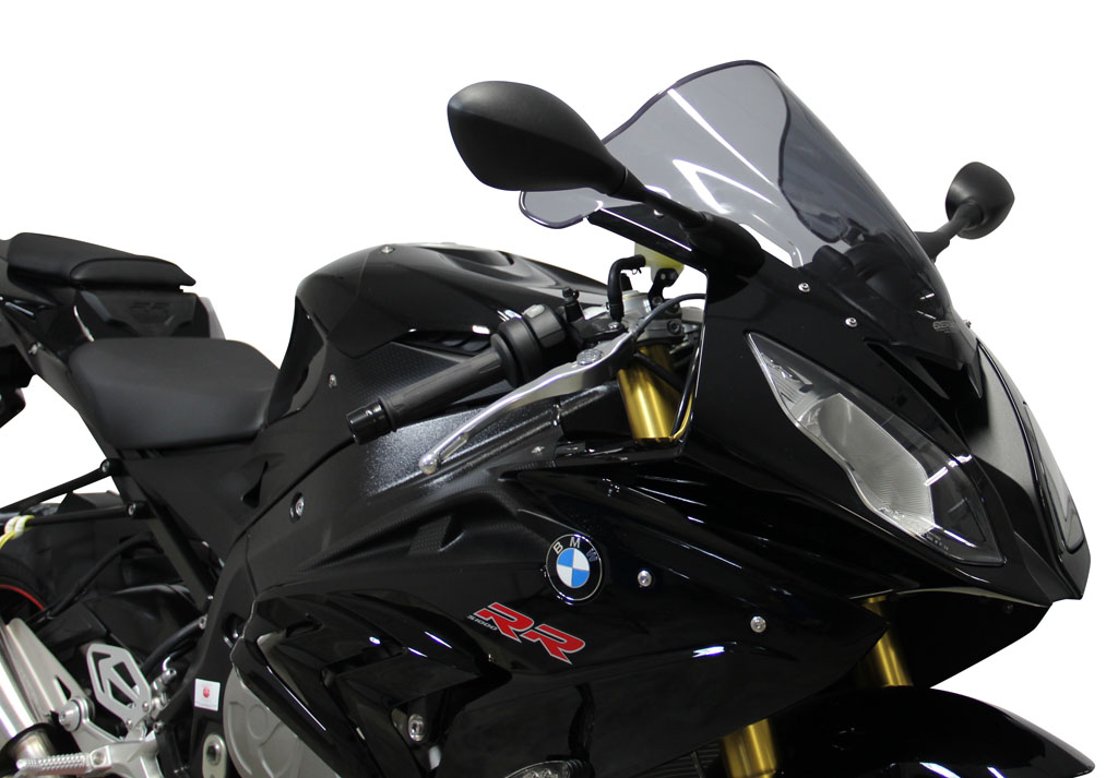 Ecran racing MRA "R" gris fumé pour BMW S1000 RR /HP4 (année 15-18)
