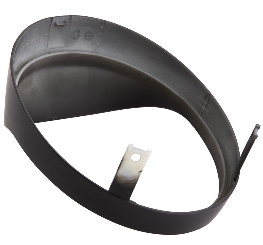 Anneau de lampe pour Vespa GTS/GTS Super HPE 125/300 ('19-), noir mat