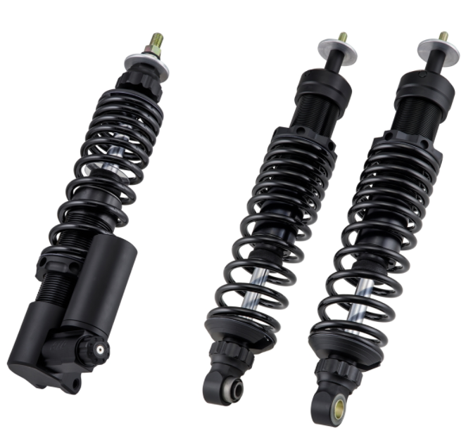 Kit amortisseur avant & arrière pour Vespa GTS/GTS Super/GTV/GT 60/GT/GT L 125-300ccm, noir mat