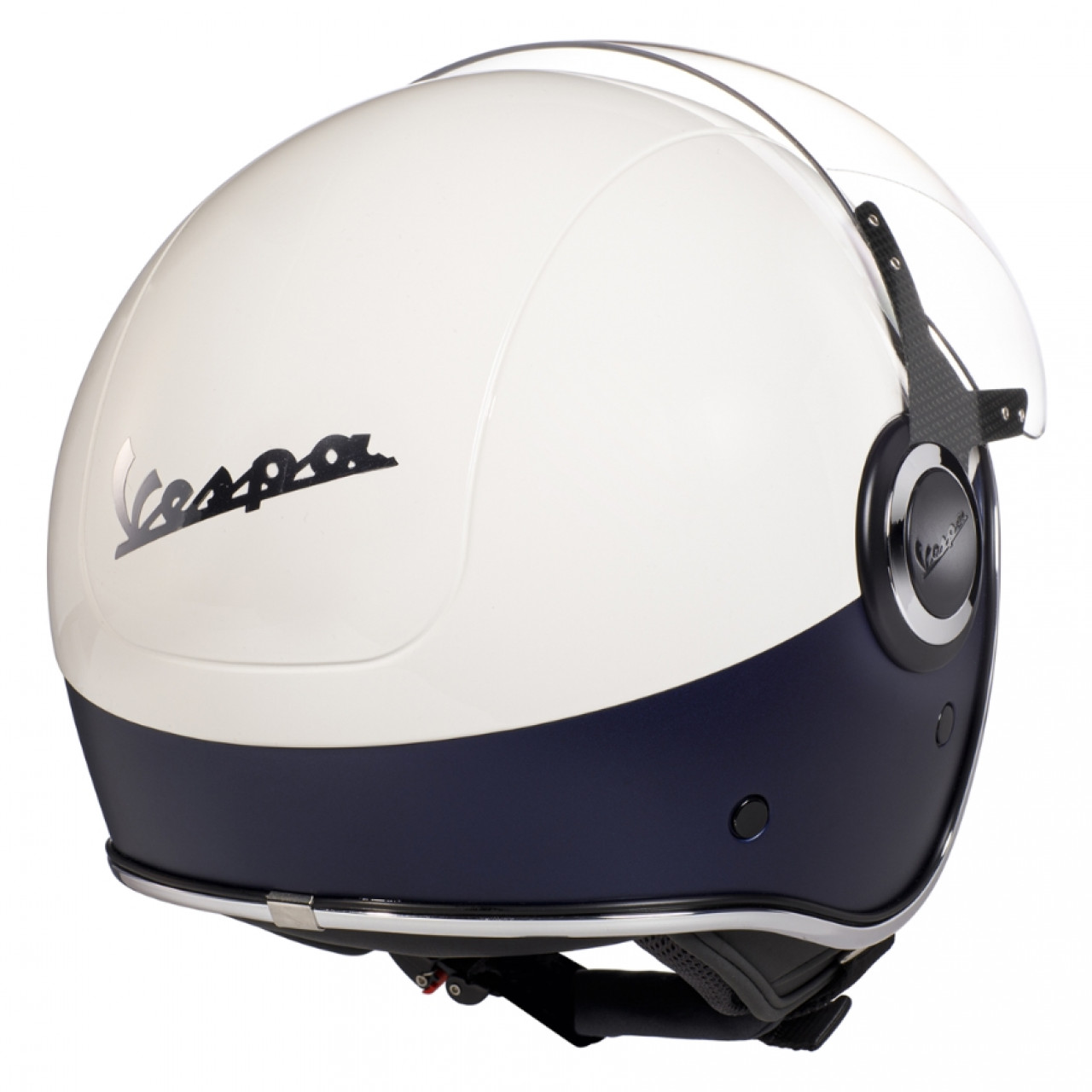 Casque Vespa VJ blanc / bleu
