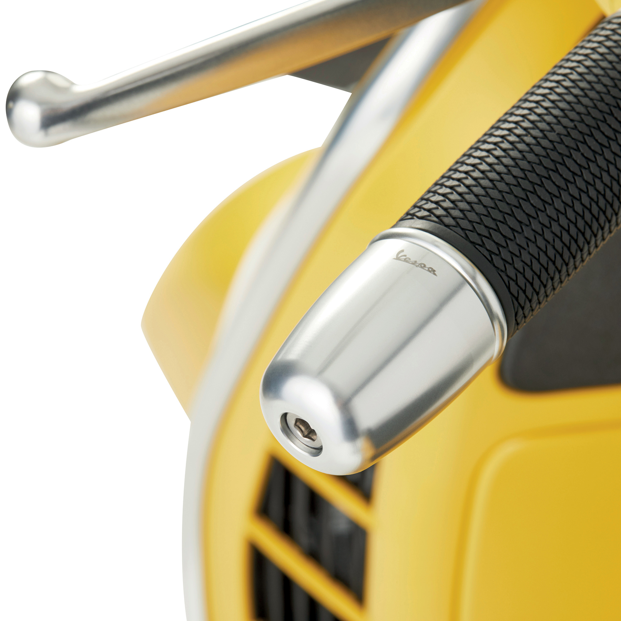 Kit guidon, aluminium anodisé, set poignées, leviers et embouts de guidon pour Vespa GTS