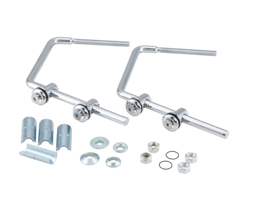 Matériel de montage Flyscreen ERMAX Piccolo/Sportivo pour Vespa Primavera /Sprint /Elettrica