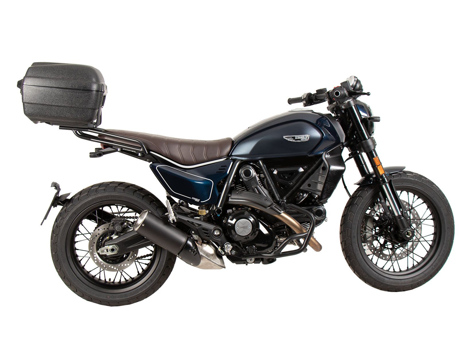 Ducati Scrambler 800 Nightshift /Full Throttle (23-) - support de top case en alu noir
