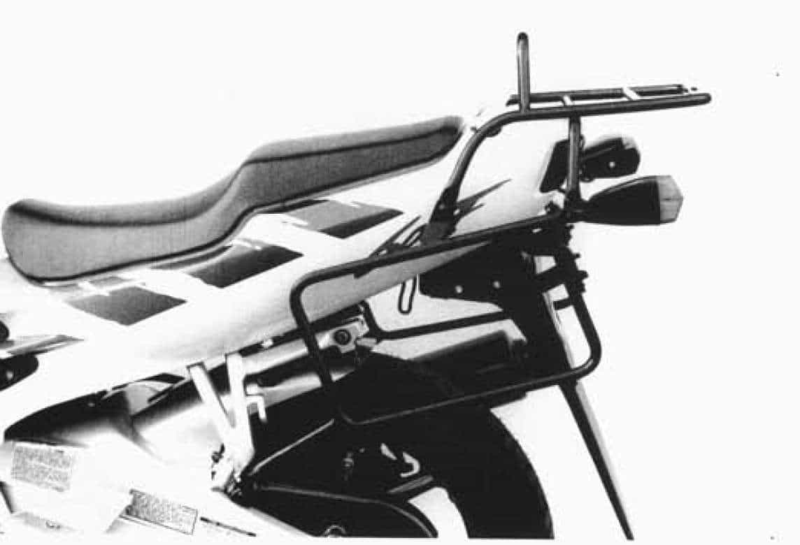 Pont à bagages tubulaire Support de top case et support de valises latérales pour Honda CBR 600 F (93-96) Hepco & Becker