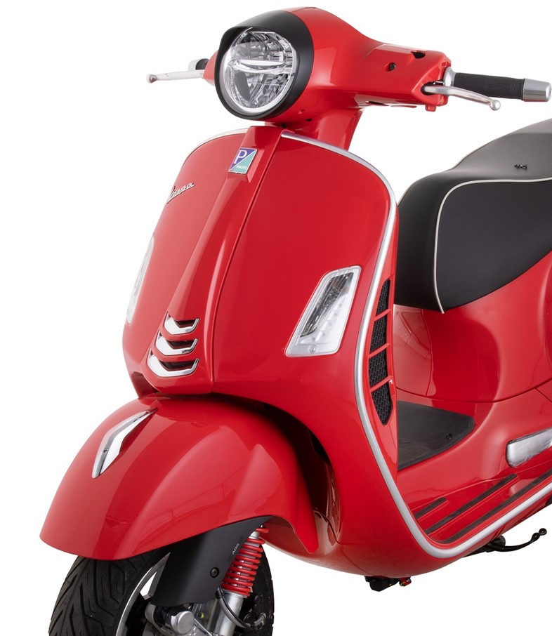 Anneau de lampe pour Vespa GTS/GTS Super HPE 125/300 ('19-), noir mat