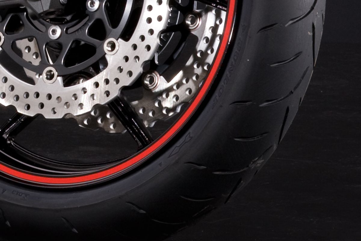 Anneaux de jantes Red (17") Versys650 2014 Original Kawasaki