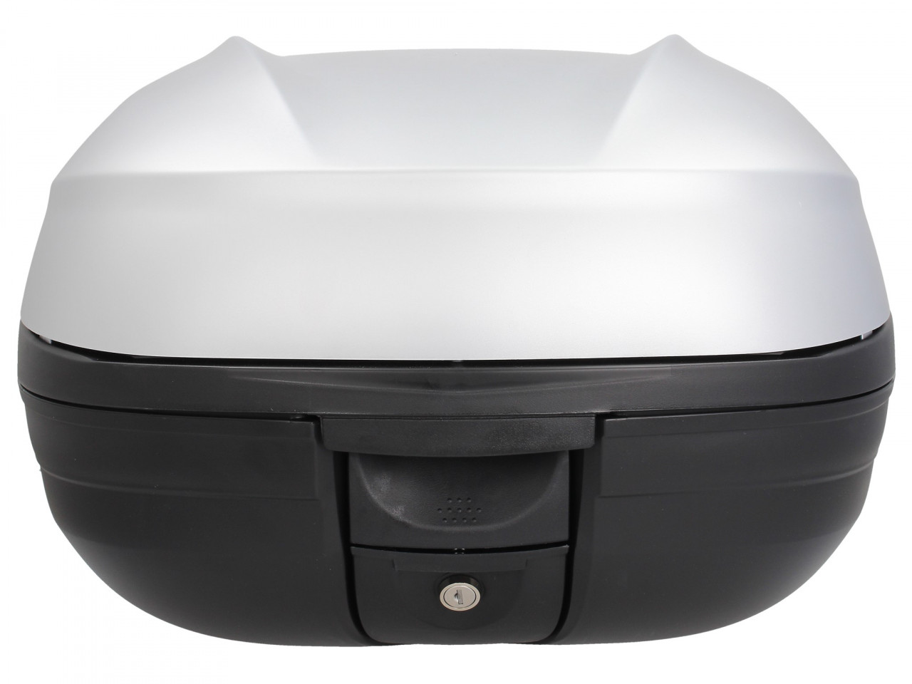 Kit Top Case (avec plaque de fixation), 37 l, gris pour Piaggio MP3 125 / 300 / Sport HPE