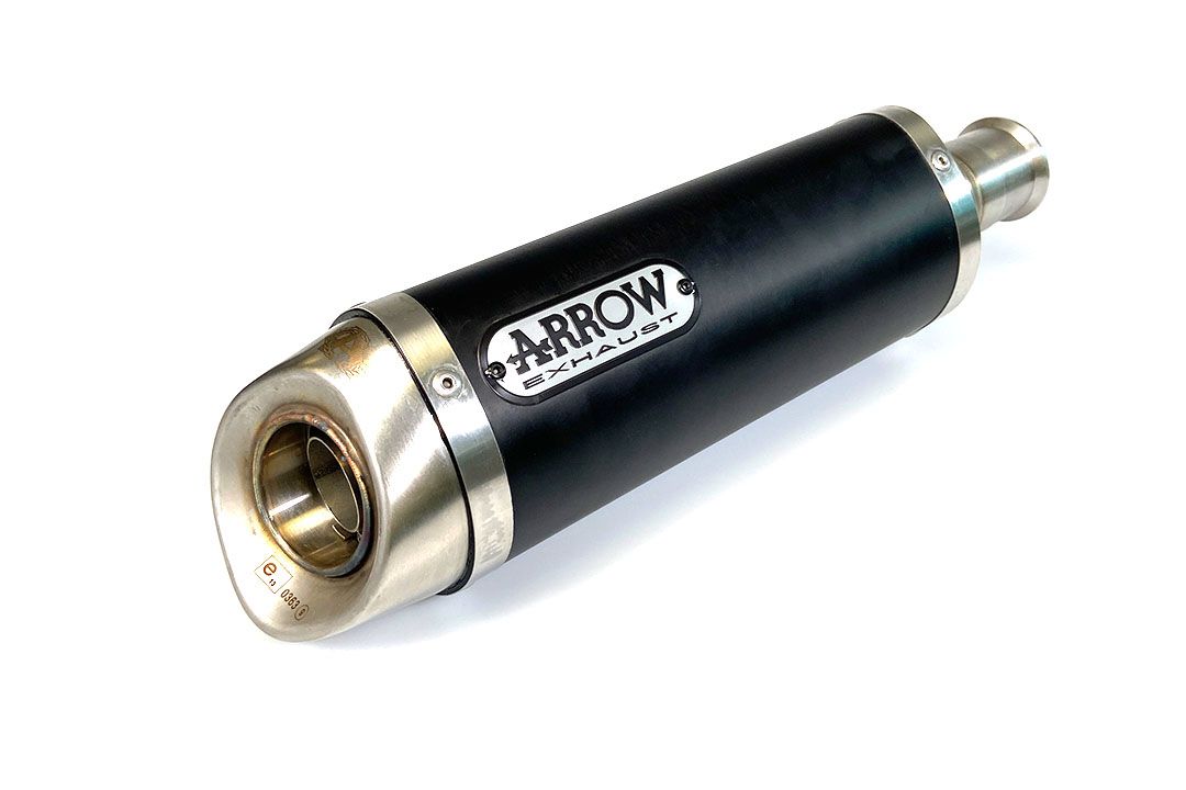 ARROW pot d'échappement DARK THUNDER aluminium pour Yamaha YZF-R6 (06-16)