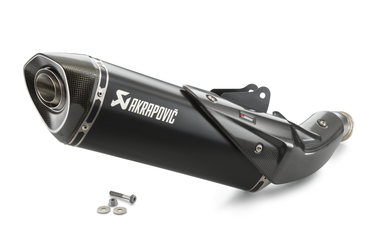 Akrapovic Slip-On LINE système d'échappement noir pour KTM 890 Duke (année 20-)