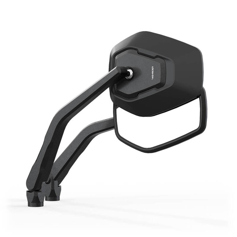 HIGHSIDER pro Rétroviseur de guidon Esagano-RS noir/noir (paire)