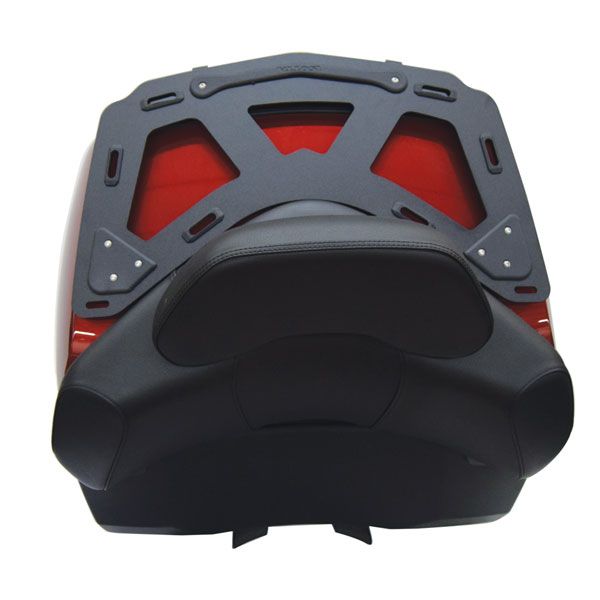 Porte-bagages pour topcase BMW K 1600 GTL (10-22), alu, noir