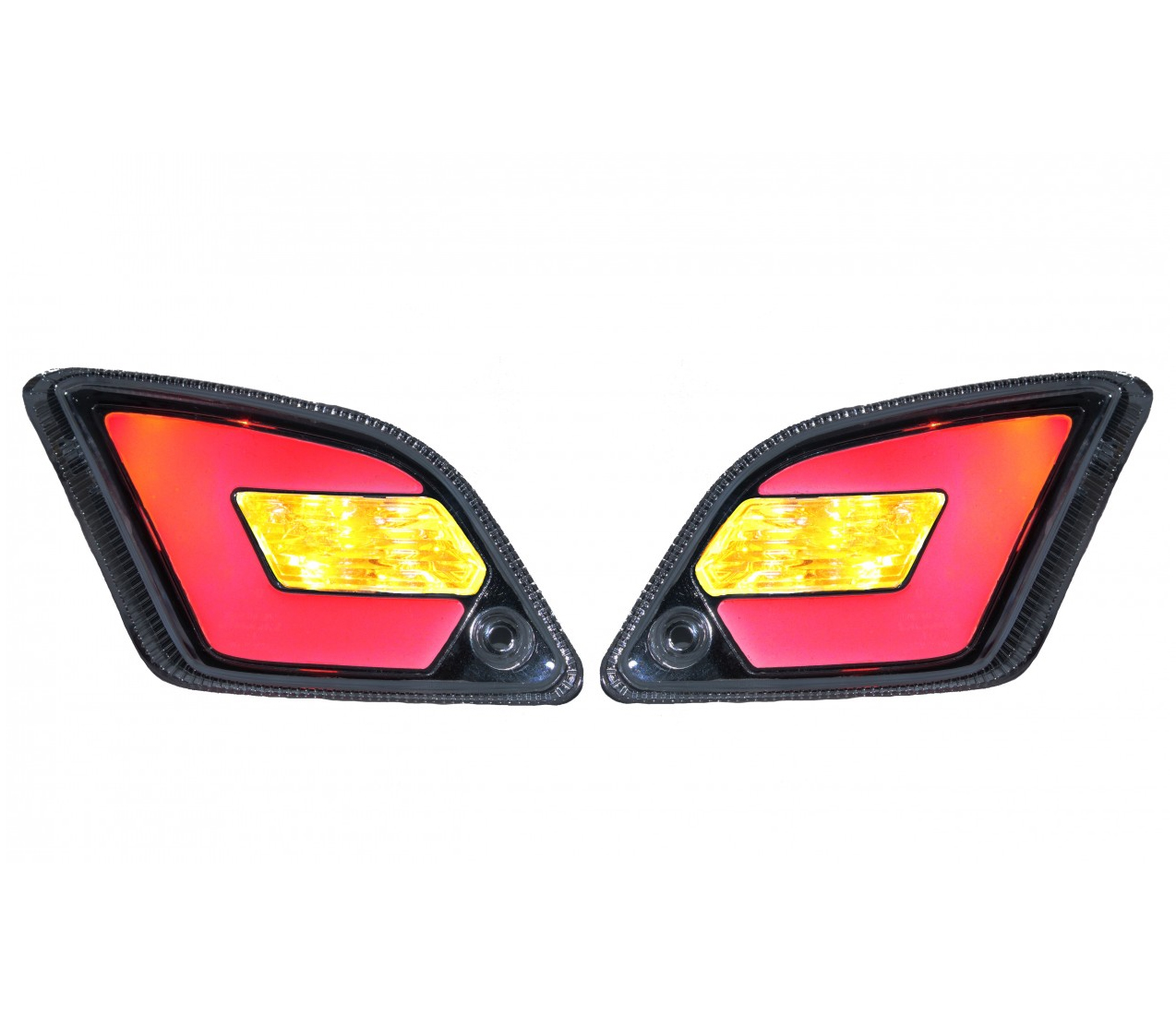 Jeu de clignotants arrière LED, teinté pour Vespa GT, GTL, GTV, GTS 125-300 (2014-2018)