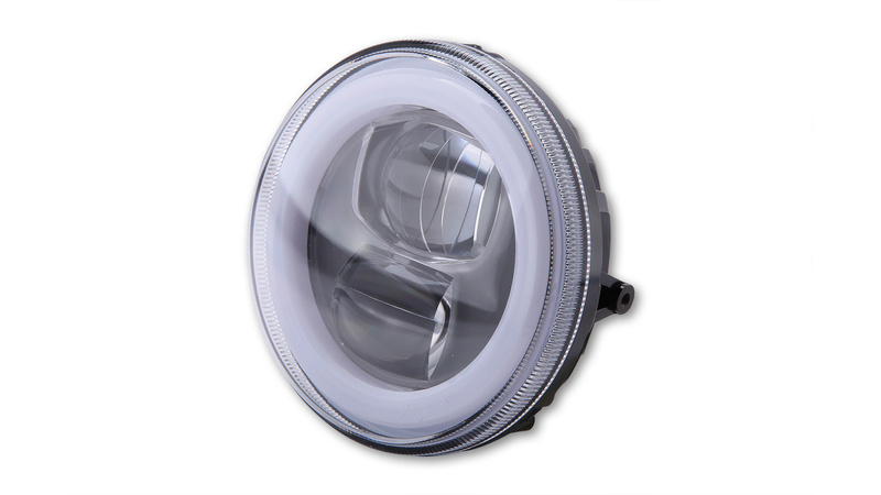HIGHSIDER pro 120 mm Insert de phare principal type 9 LED E-approuvé (1pc)