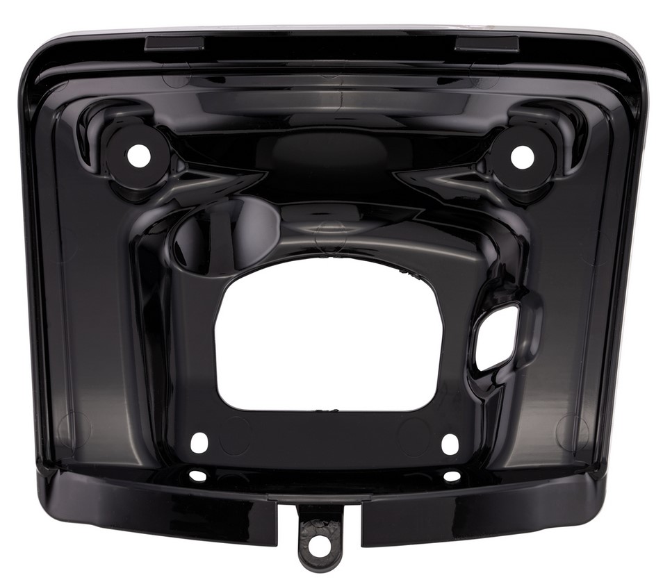 Cadre feu arrière Conversion pour Vespa GTS/GTS Super/GTV 125-300ccm ('14-'18), noir brillant